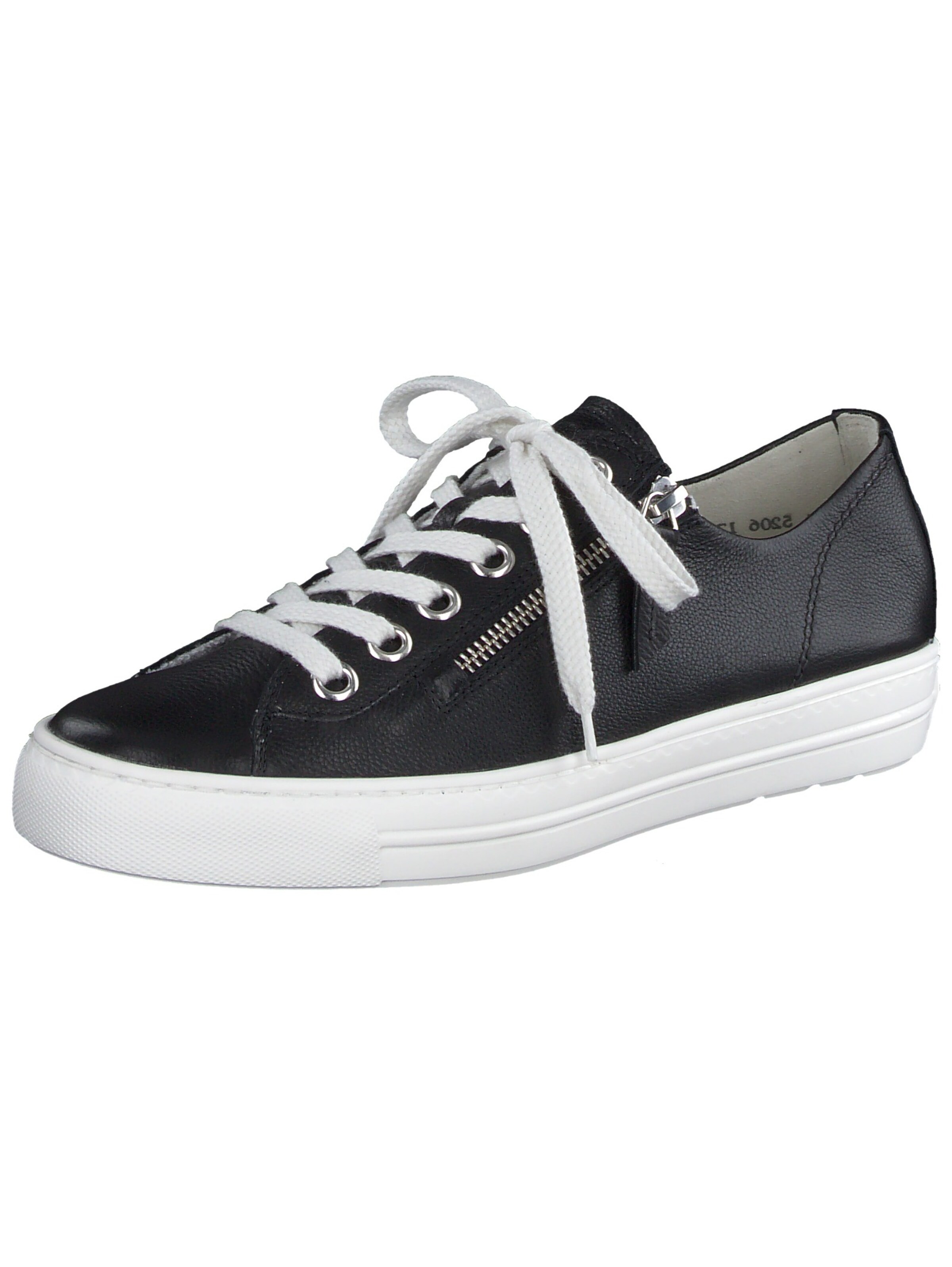 Paul Green Sneakers in Black: front