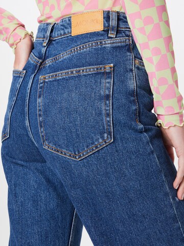 Monki Wide leg Jeans i blå