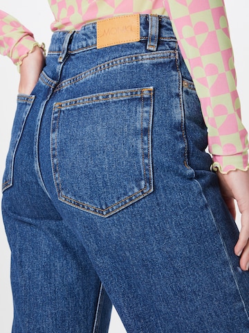 Monki Wide leg Jeans in Blauw