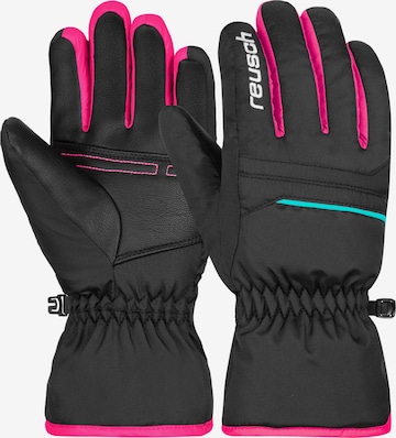 REUSCH Athletic Gloves 'Alan' in Black: front
