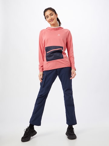 Haglöfs Athletic Sweatshirt 'Mirre' in Pink