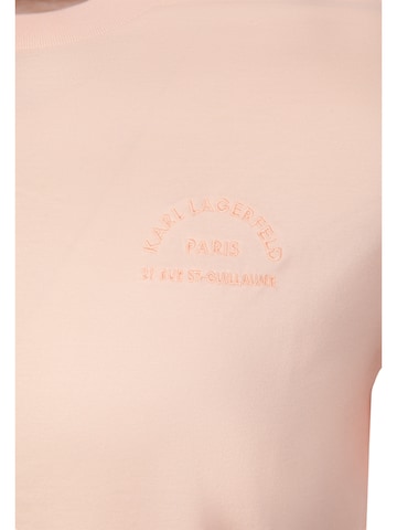 T-Shirt Karl Lagerfeld en orange