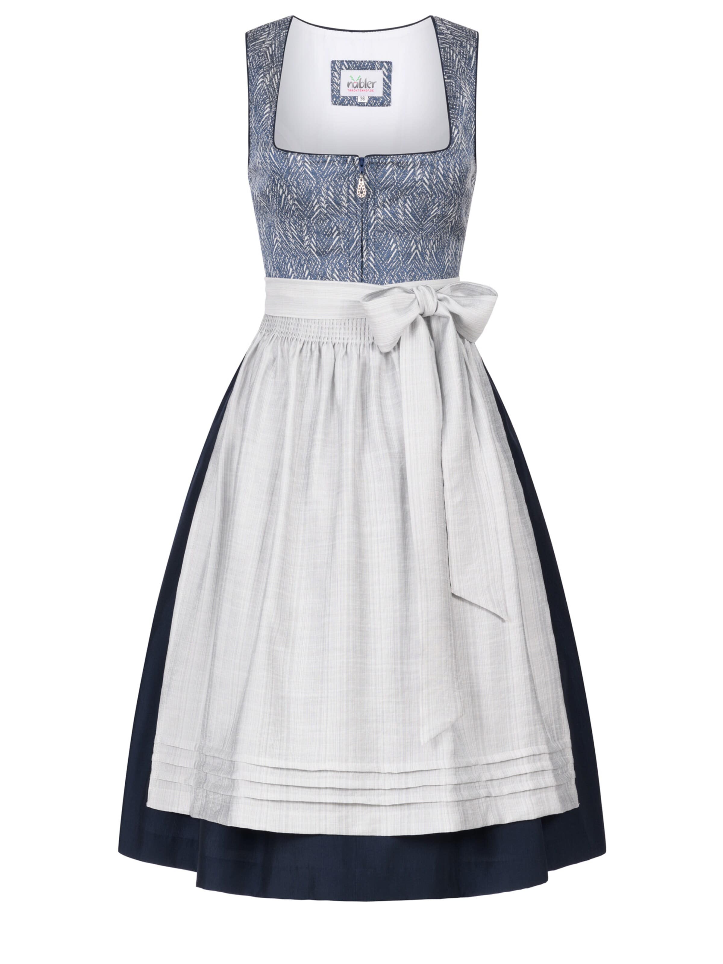 Trachtenhof Nübler Dirndl‌‌‌ in 32 in blau, Produktansicht