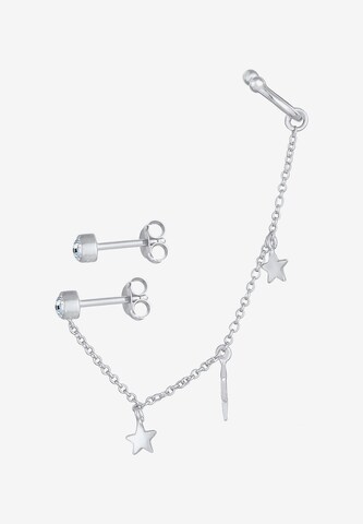 ELLI Ohrringe Ear Chain, Earcuff in Silber