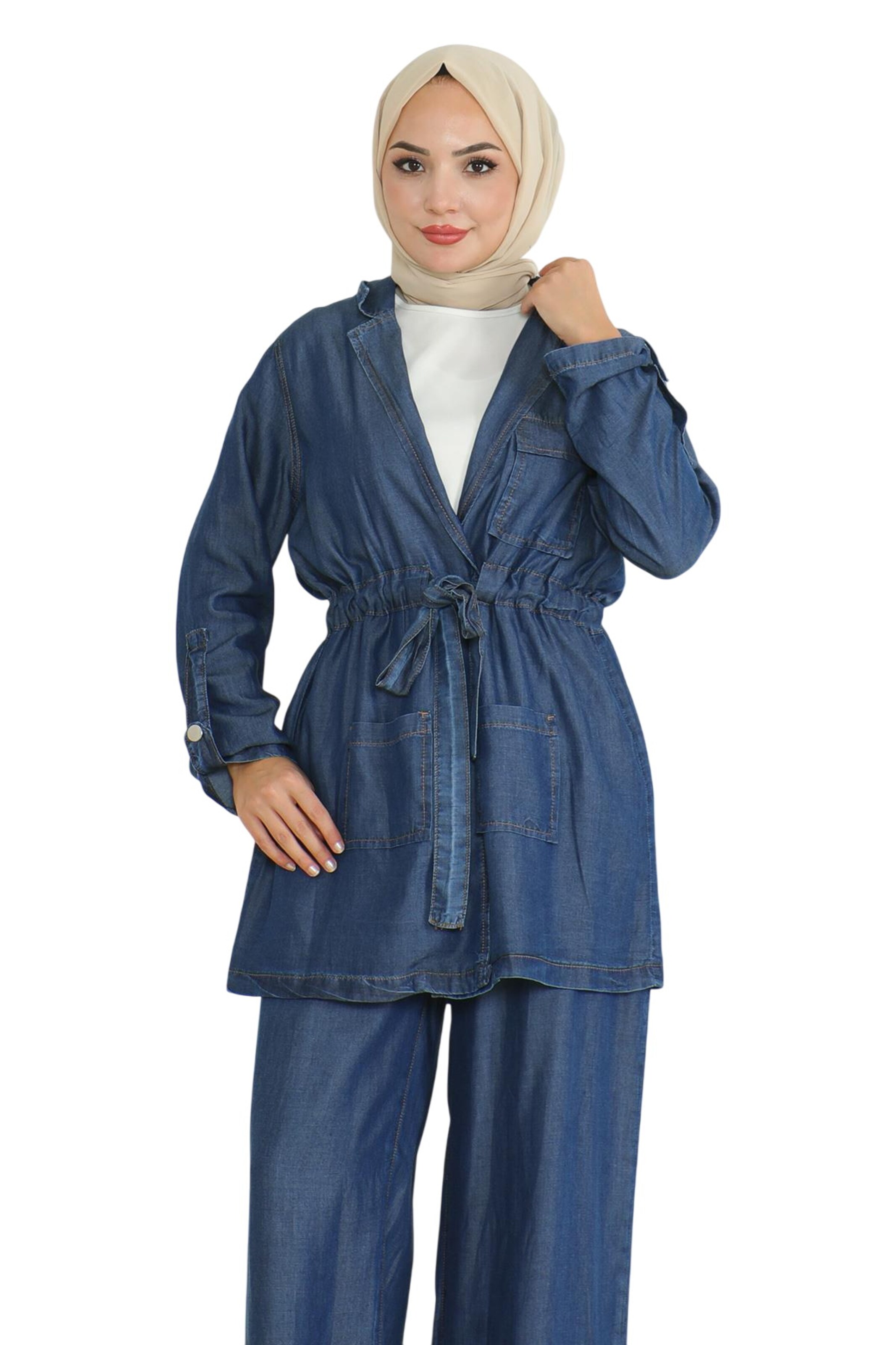 MODAMIHRAM Set in Blau