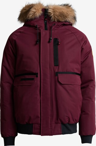 Zavetti Canada Winterjacke 'ABELLI 2.0' in Rot: Vorderseite