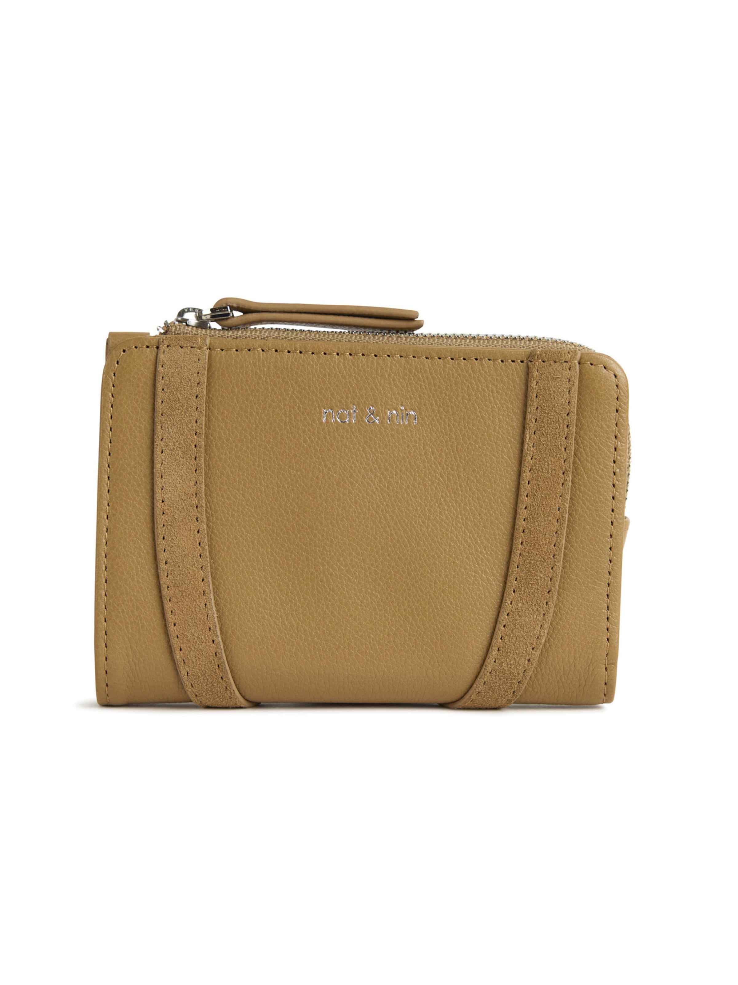 Nat&Nin Peňaženka ' ROZA ' - Béžová: predná strana