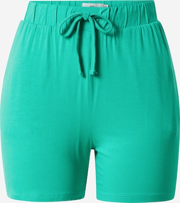 ICHI Regular Trousers 'IHLISA' in Green: front