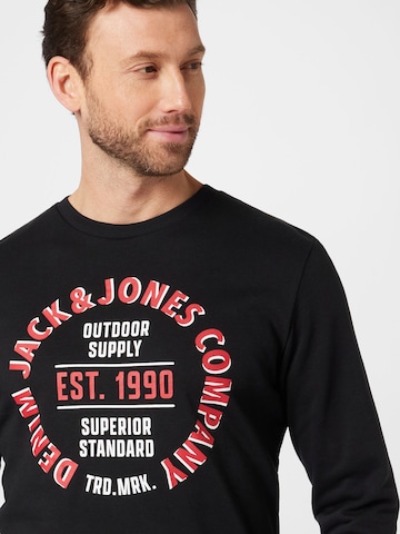 JACK & JONES - Sweatshirt 'Andy' em preto