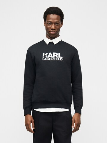 Karl Lagerfeld - Sudadera en azul: frente