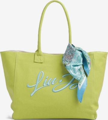 Borsa da spiaggia di Liu Jo in verde: frontale