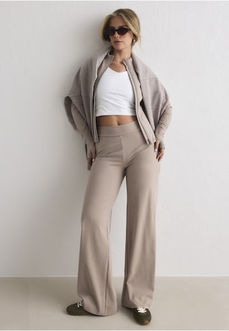 Aim'n Wide leg Workout Pants 'Sense' in Brown
