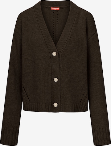 Frieda & Freddies Knit Cardigan in Brown: front