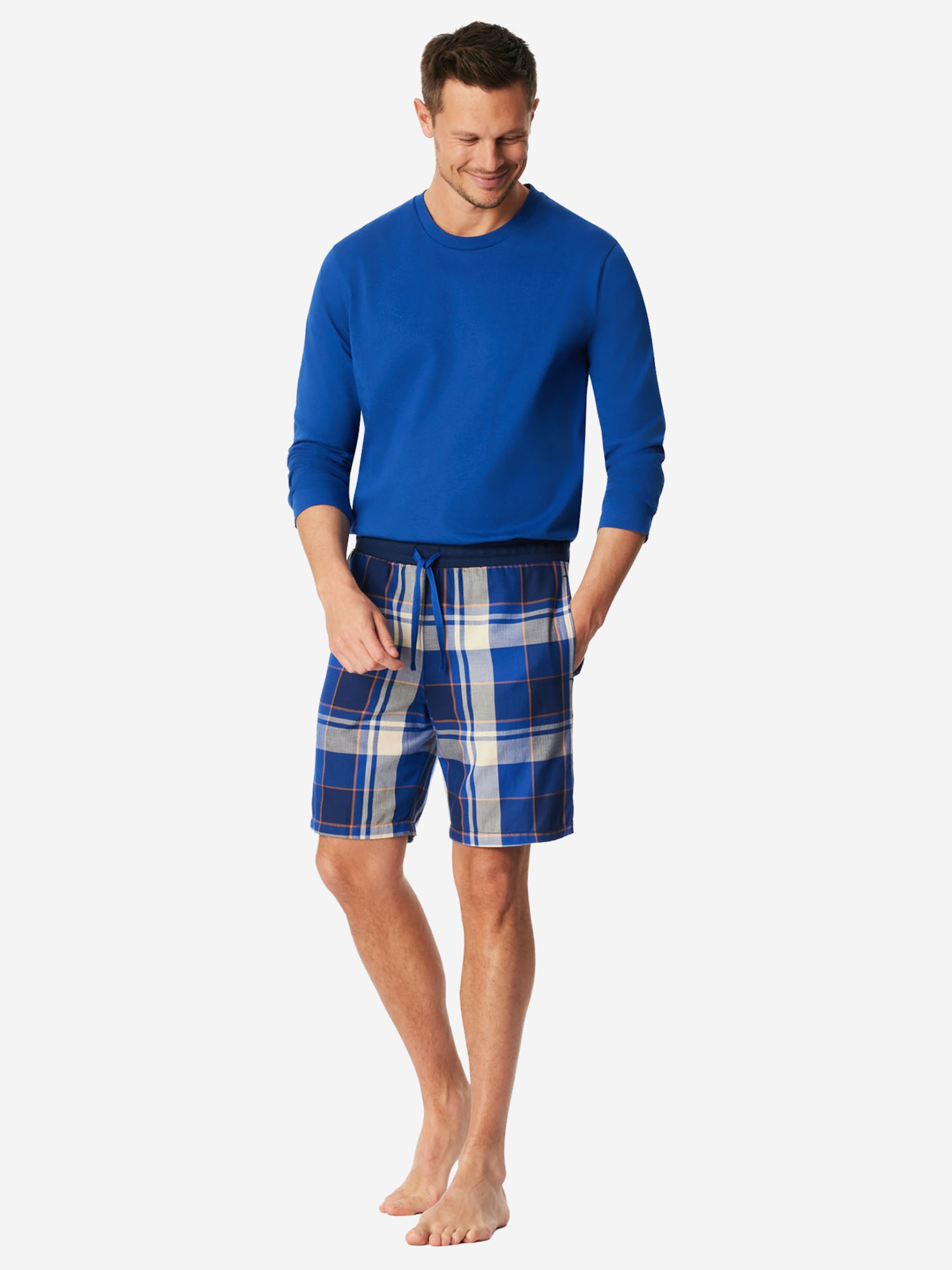 Pantalon de pyjama ' Mix & Relax ' SCHIESSER en beige