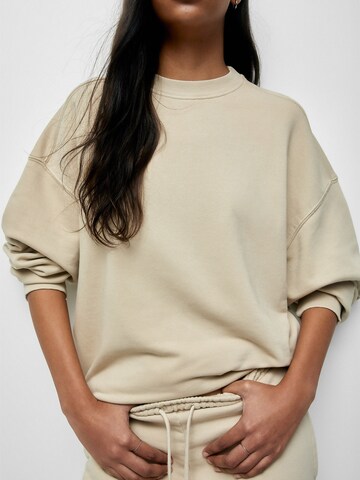 Pull&BearSweater majica - bež boja