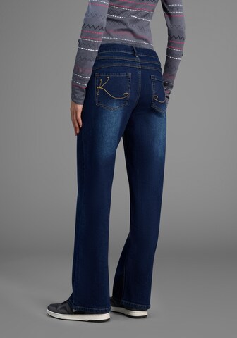 KangaROOS Flared Jeans in Blau