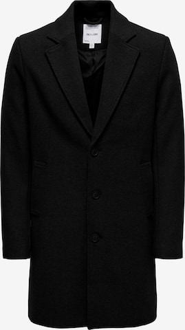 Only & Sons - Abrigo de entretiempo 'ONSMatthew' en negro: frente