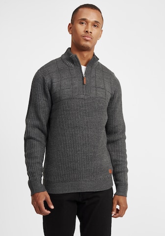 BLEND Sweater 'Ostuta' in Grey: front