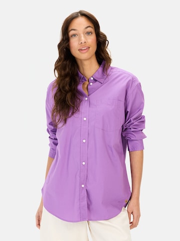 CAMEL ACTIVE Blouse in Purple: front