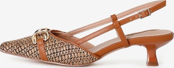 Escarpins CAFè NOIR en marron : devant