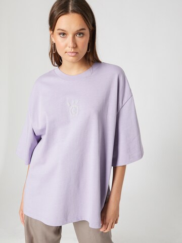 Smiles Shirt 'Lino' in Purple