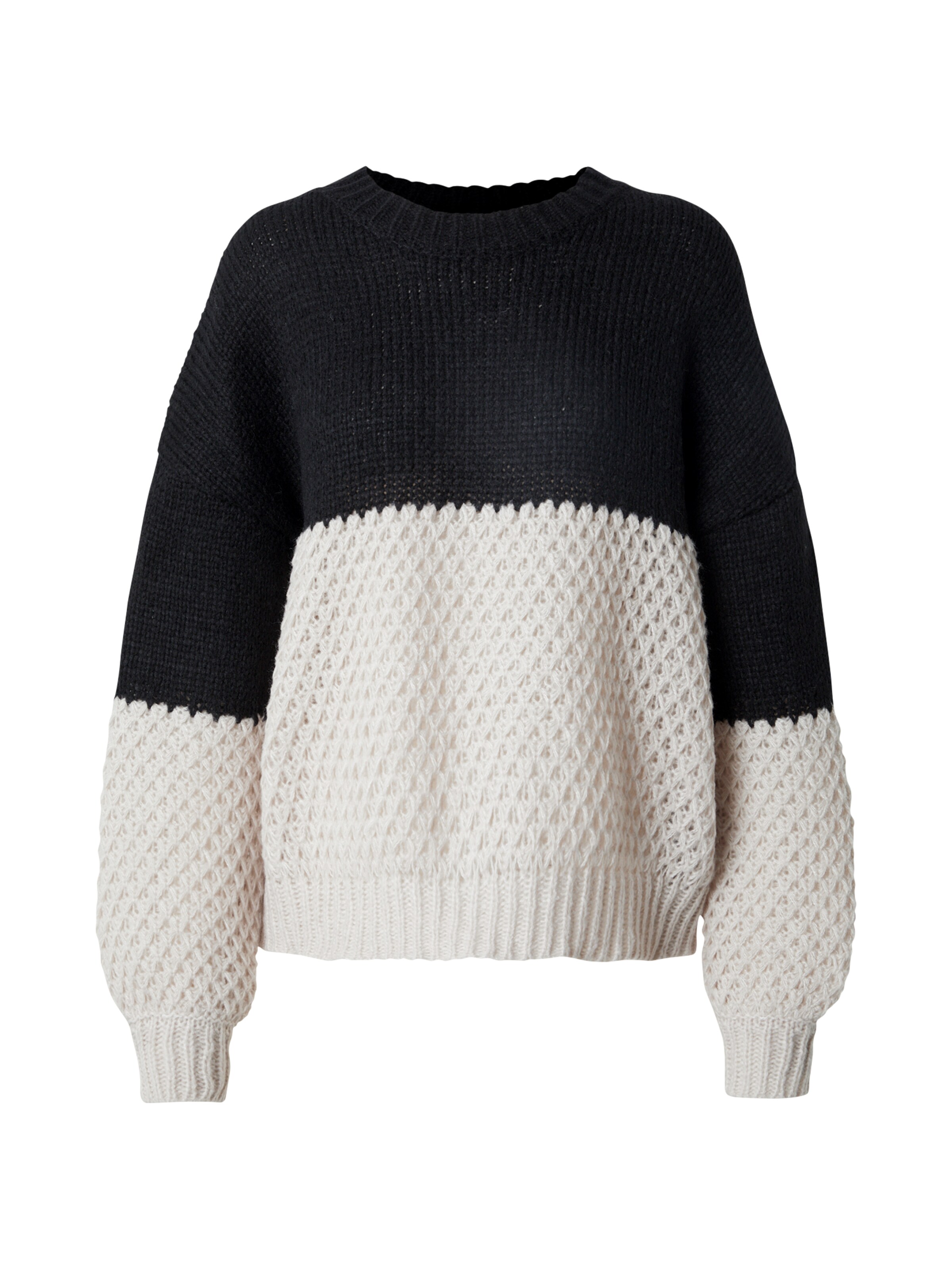 Pull-over 'ONLROSE' ONLY en blanc : devant