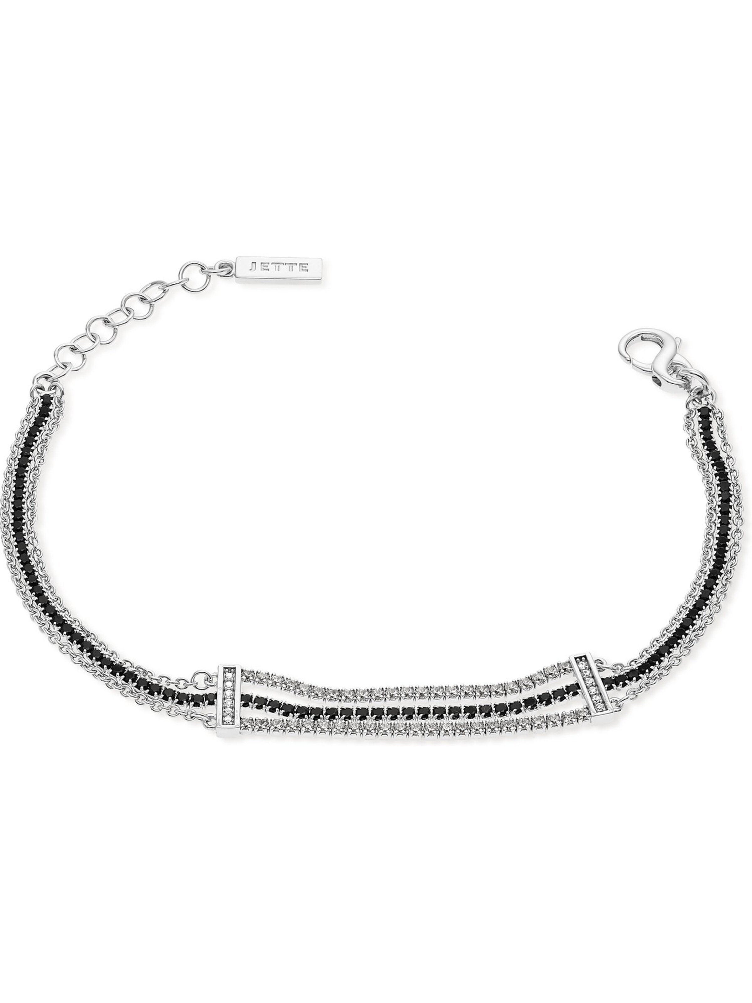 JETTE Bracelet in Silver: front
