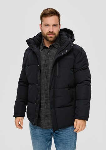 s.Oliver Men Big Sizes Jacke in Schwarz: predná strana