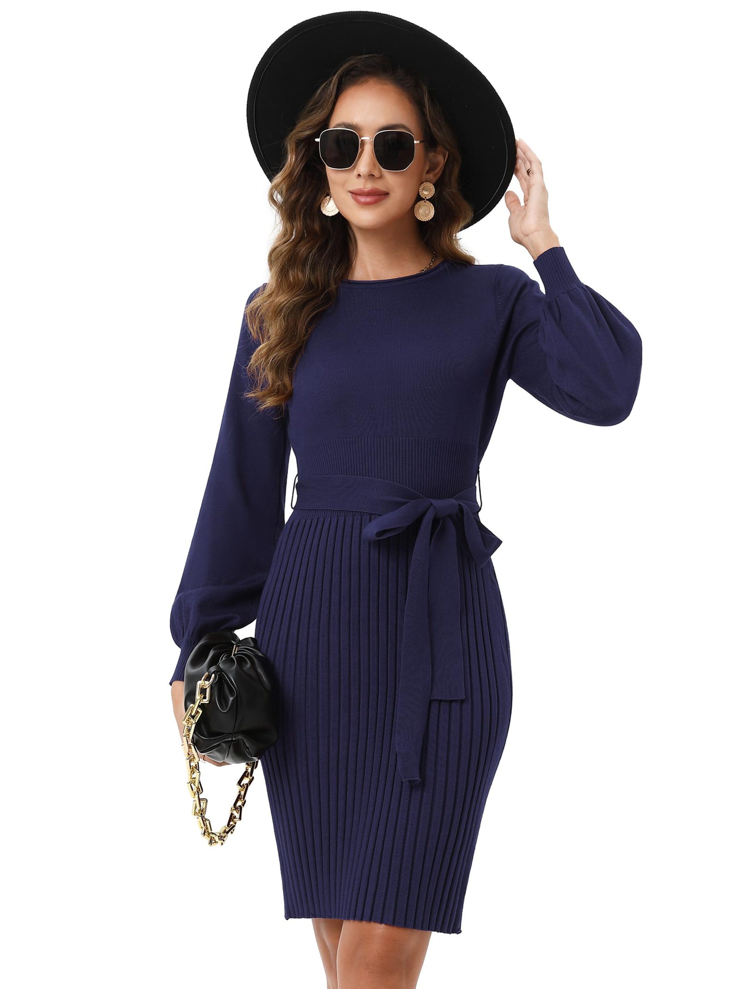 Yesfashion Dress in Blue