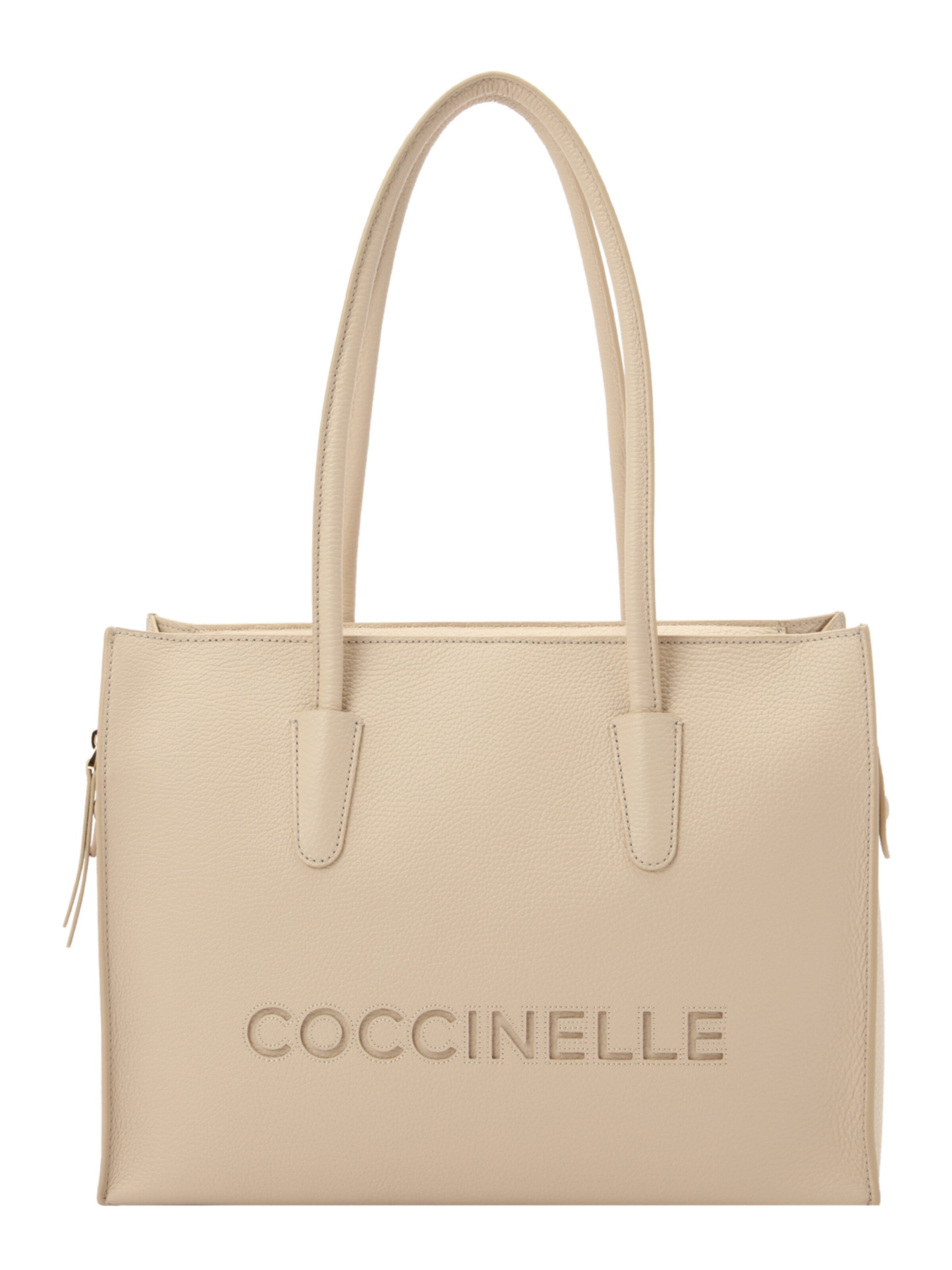 Sac bandoulière 'MYRTHA26' Coccinelle en beige : devant