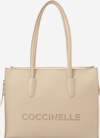 Sac bandoulière 'MYRTHA26' Coccinelle en beige : devant