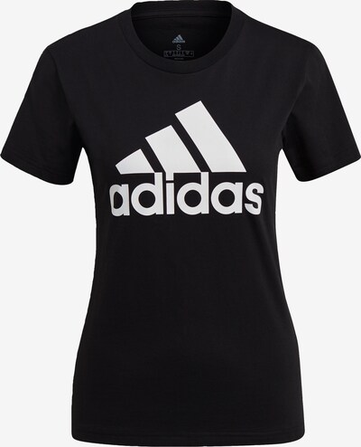 ADIDAS SPORTSWEAR Camisa funcionais 'Essentials' em preto / branco, Vista do produto