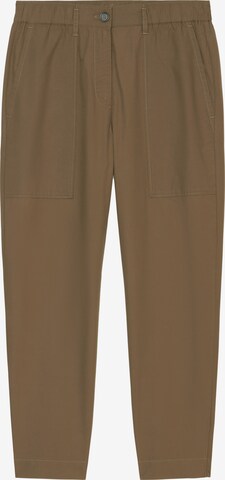 Marc O'Polo Regular Chino trousers in Brown: front