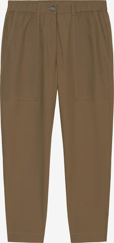 Marc O'Polo - regular Pantalón chino en marrón: frente