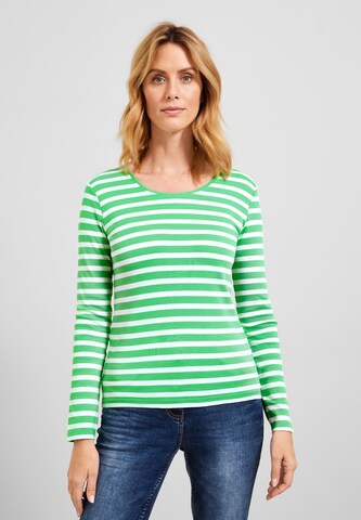 CECIL Shirt in Groen: voorkant