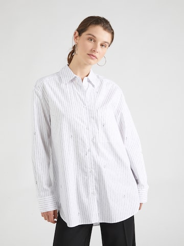 Camicia da donna 'Elodina' di HUGO in bianco: frontale