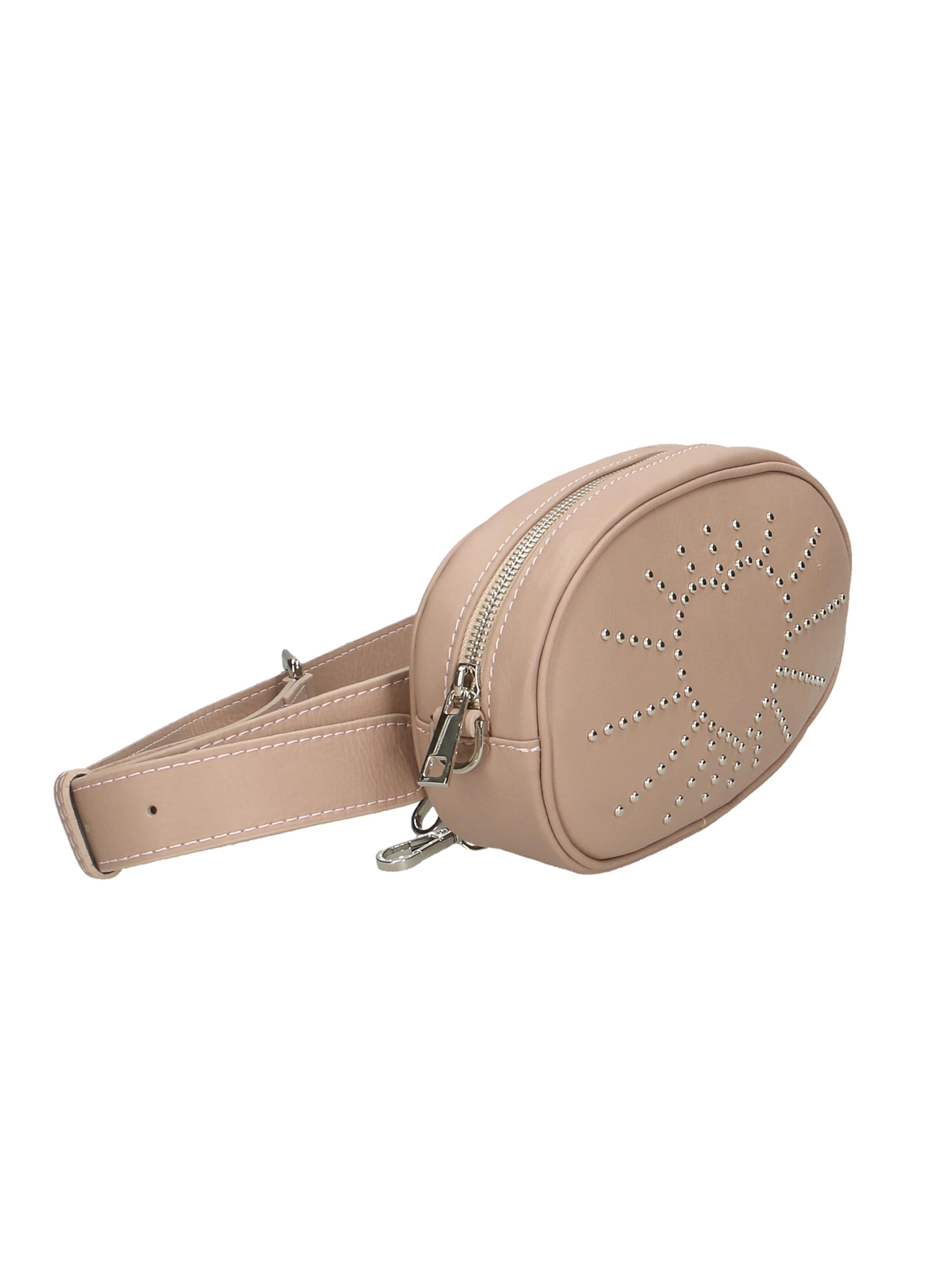 Marsupio 'Marsupio Donna Pelle Sauvage Borchie Elysa - Made in Italy' di Gave Lux in rosa