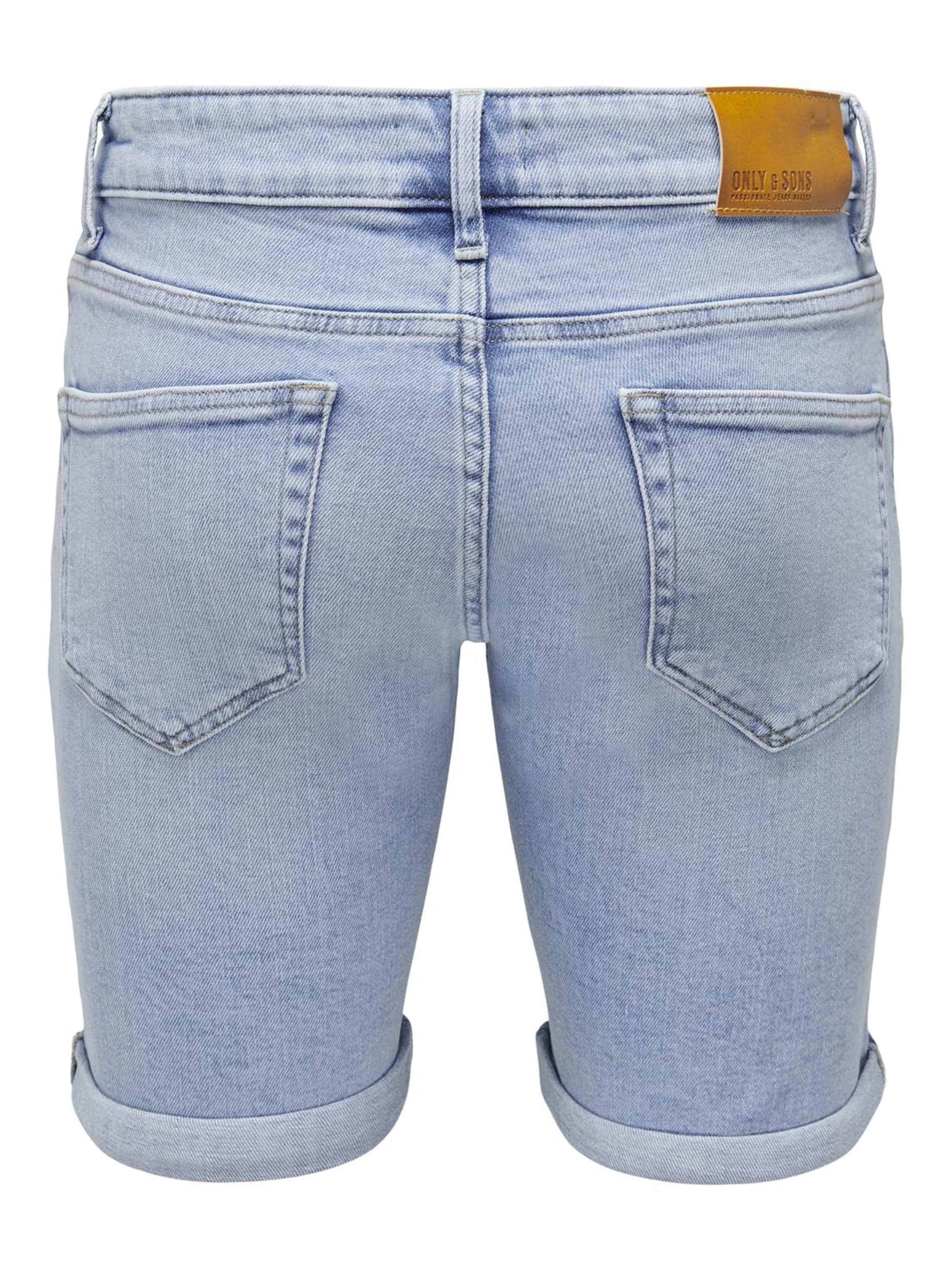 Only & Sons Slimfit Džíny 'ONSPly' – modrá