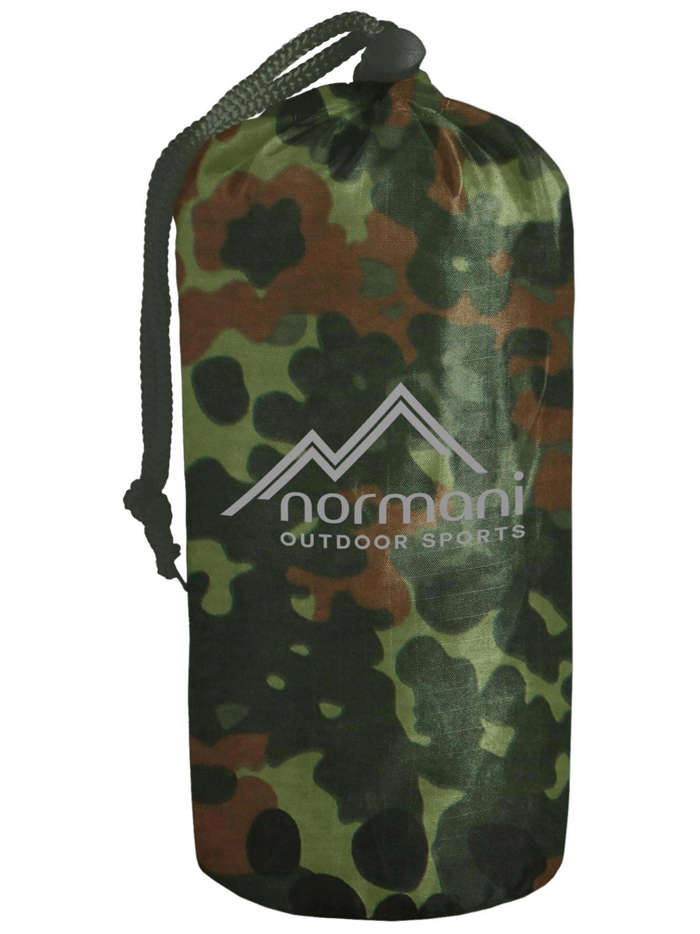 normani Rucksack-Regenüberzug in Grün