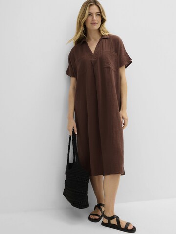 bonprix Blousejurk in Bruin