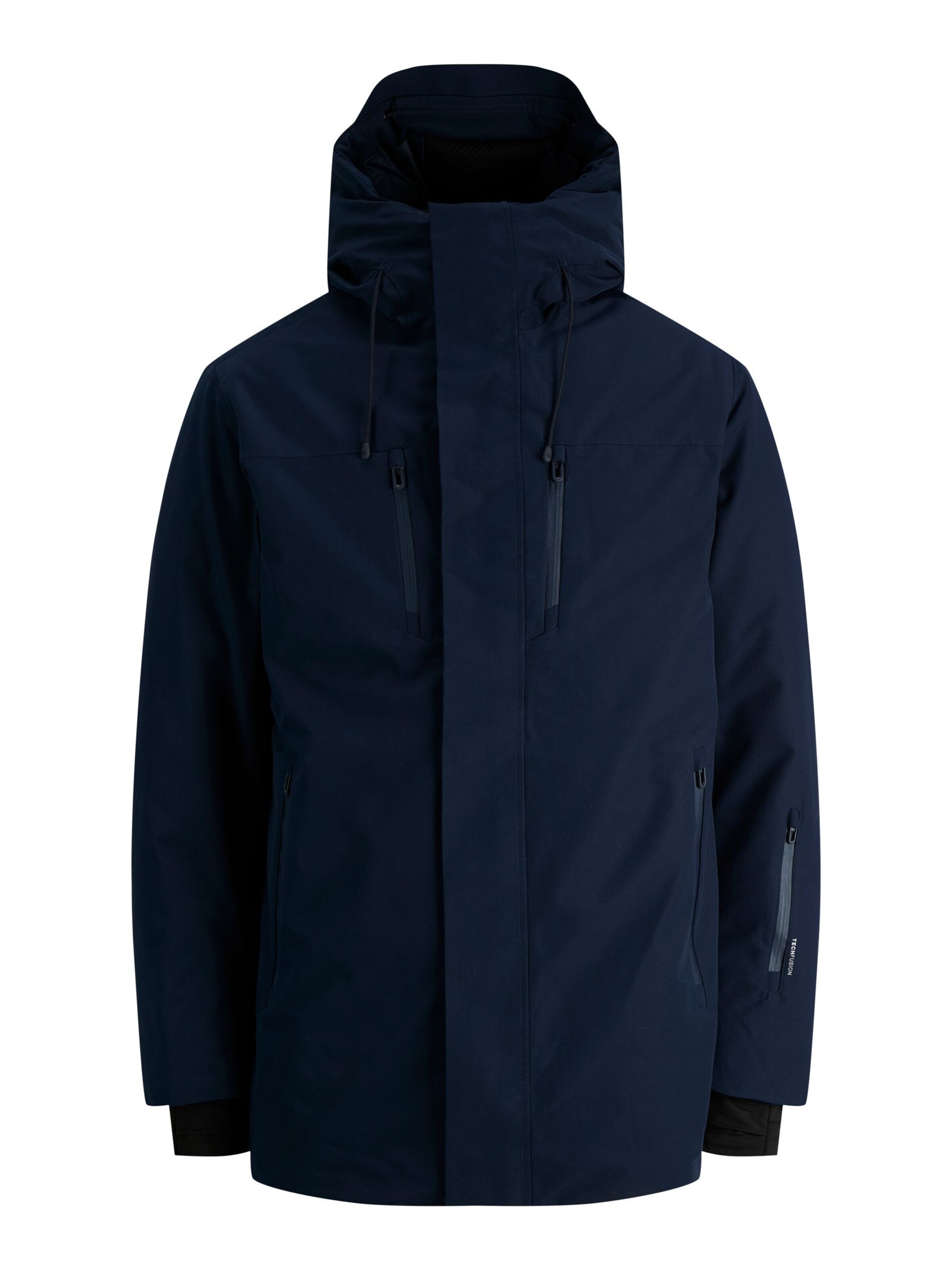 JACK & JONES - Parca de entretiempo en azul: frente