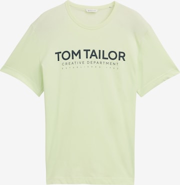 TOM TAILOR Shirt in Grün: Vorderseite