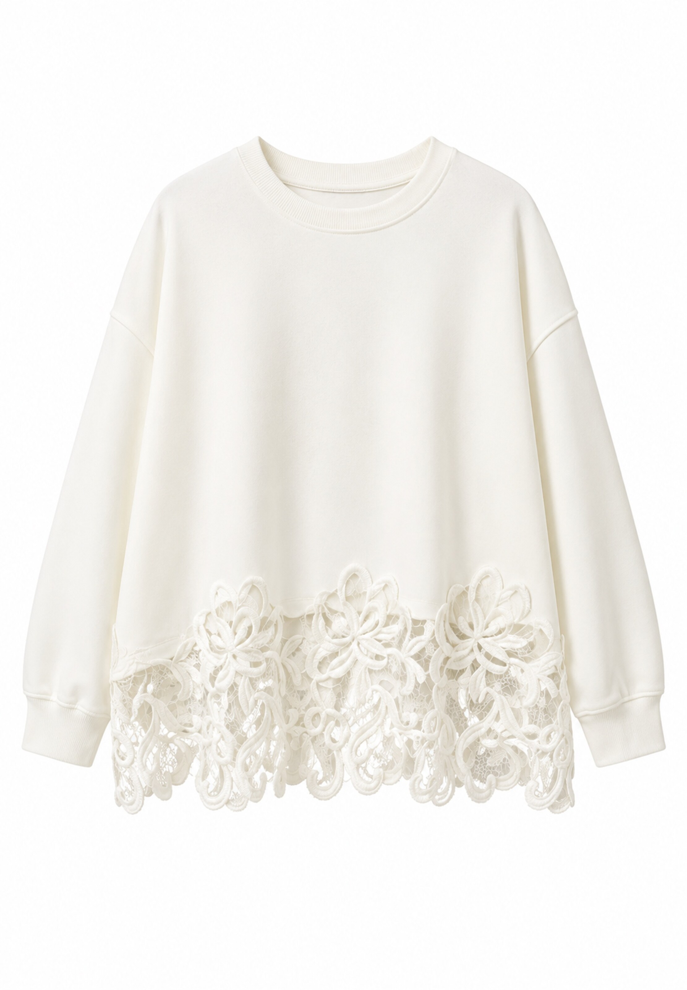 Elara Sweatshirt in XL in weiß, Produktansicht