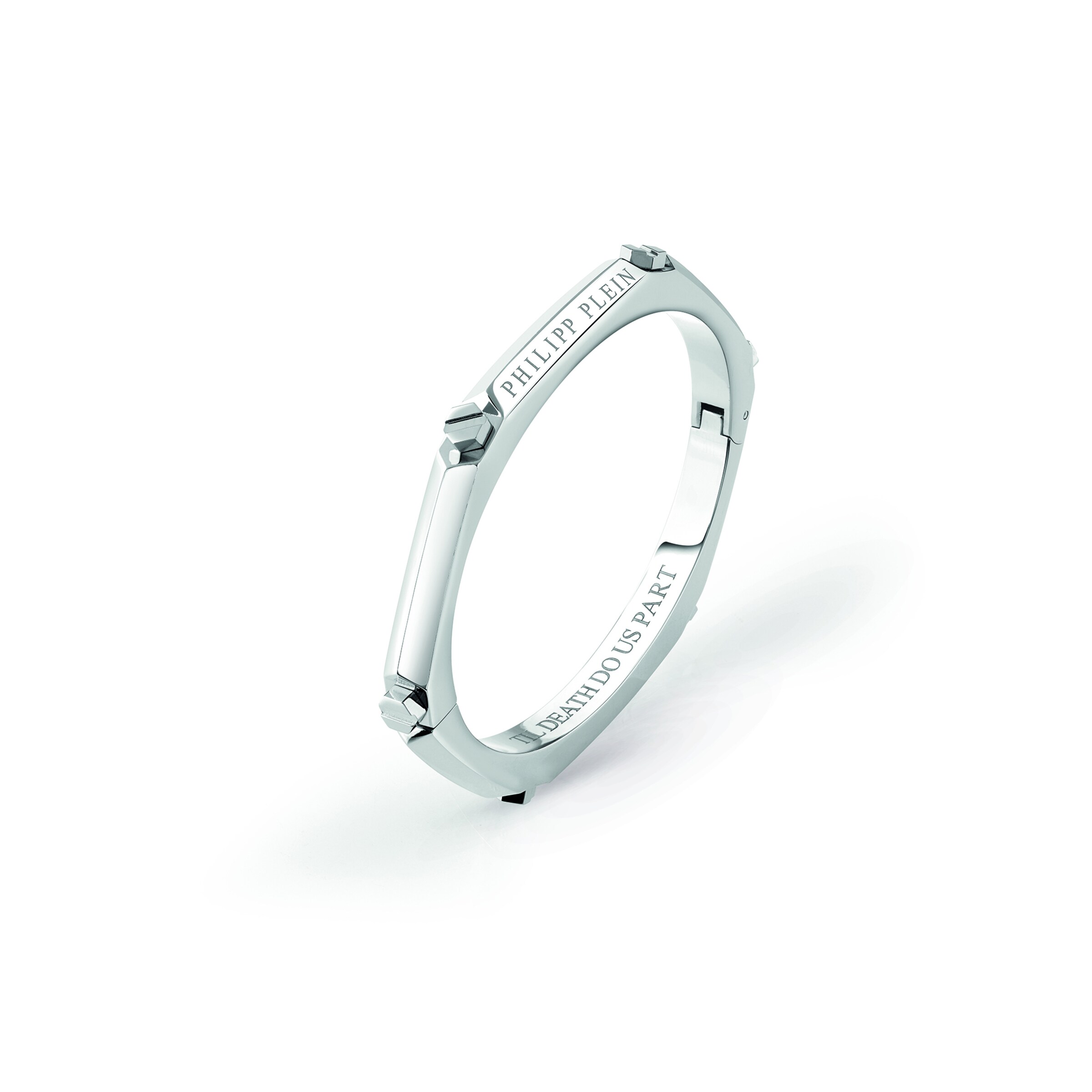 Braccialetto 'The Plein Cuff' di Philipp Plein Jewellery in argento