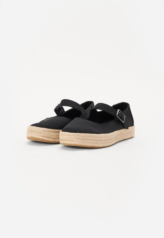 TOMS Espadrilles in Schwarz