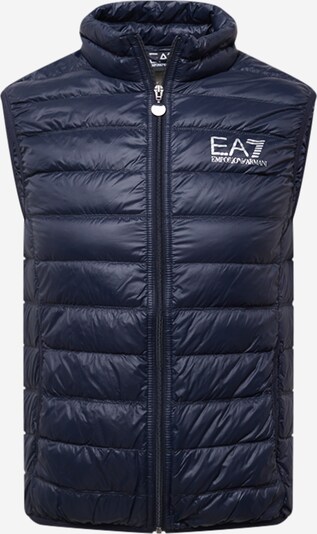 EA7 Emporio Armani Vest in Dark blue / White, Item view