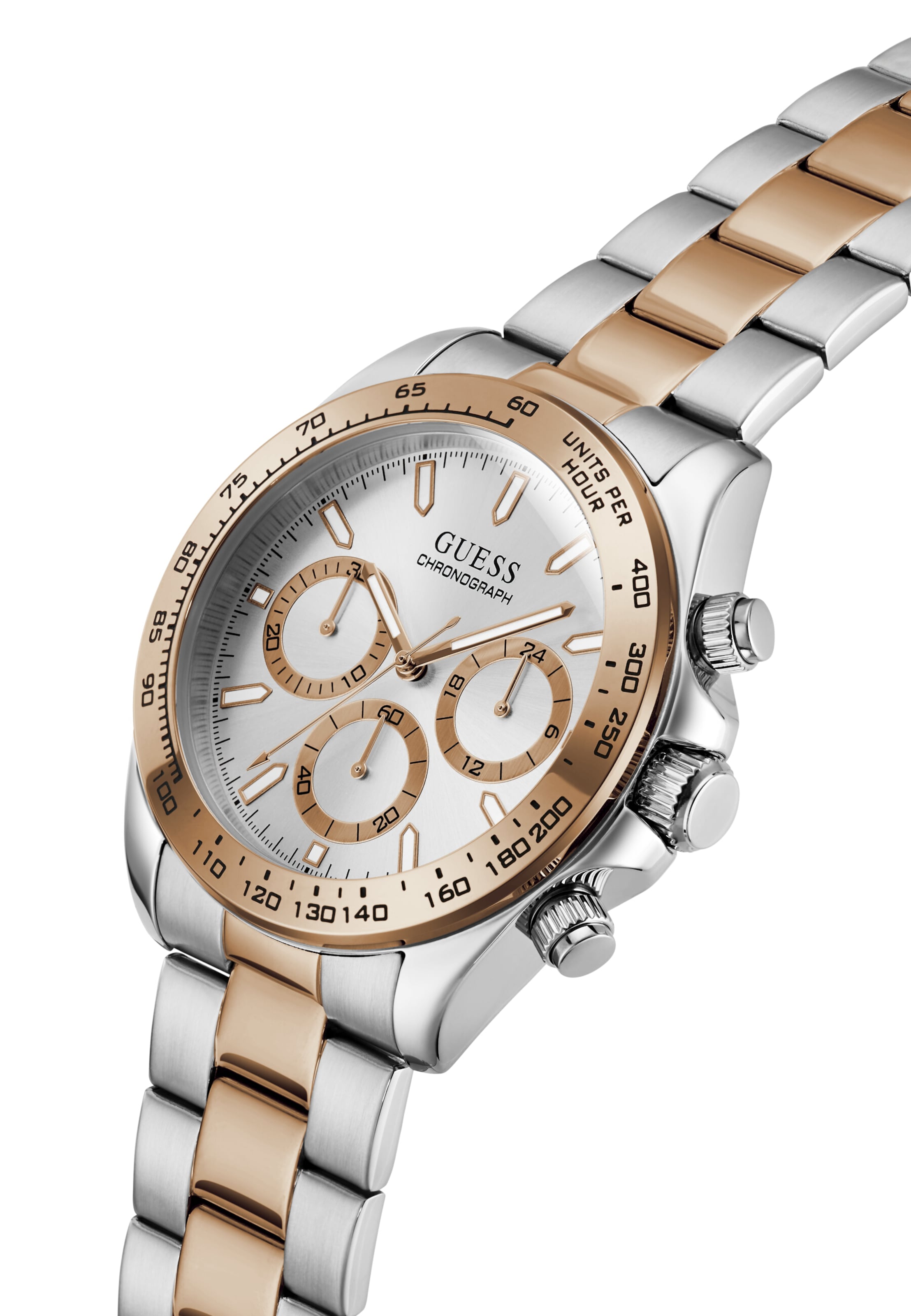GUESS Analog watch ' ARTHUR ' in Gold