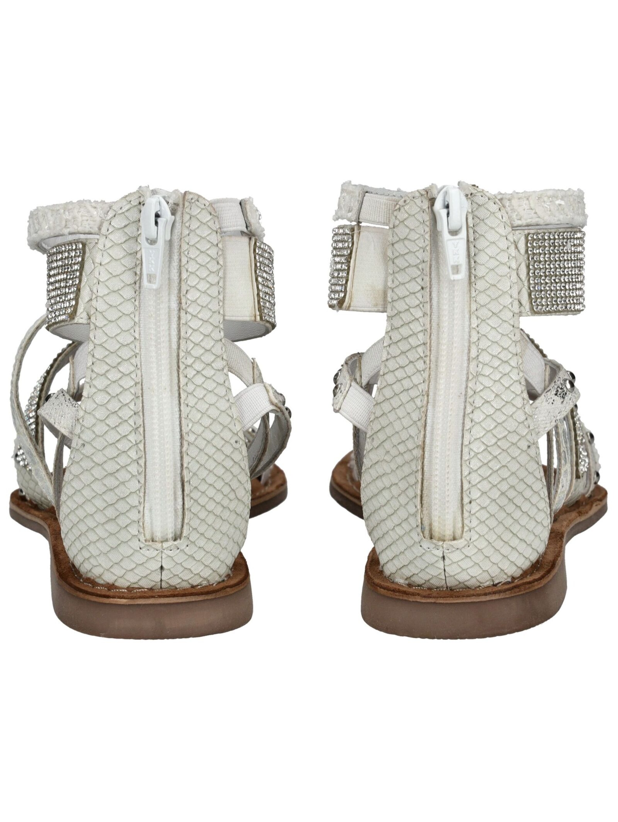 LAZAMANI Strap Sandals in Silver
