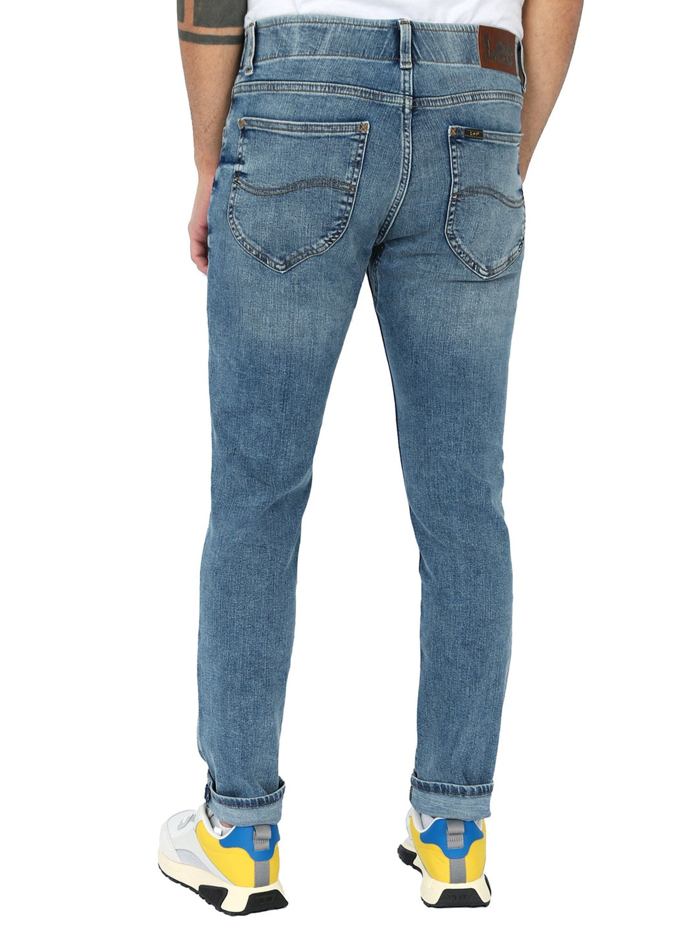 Lee Skinny Jeans 'SUPERSTRETCH XM'‌‌‌‌‌‌ in Blau
