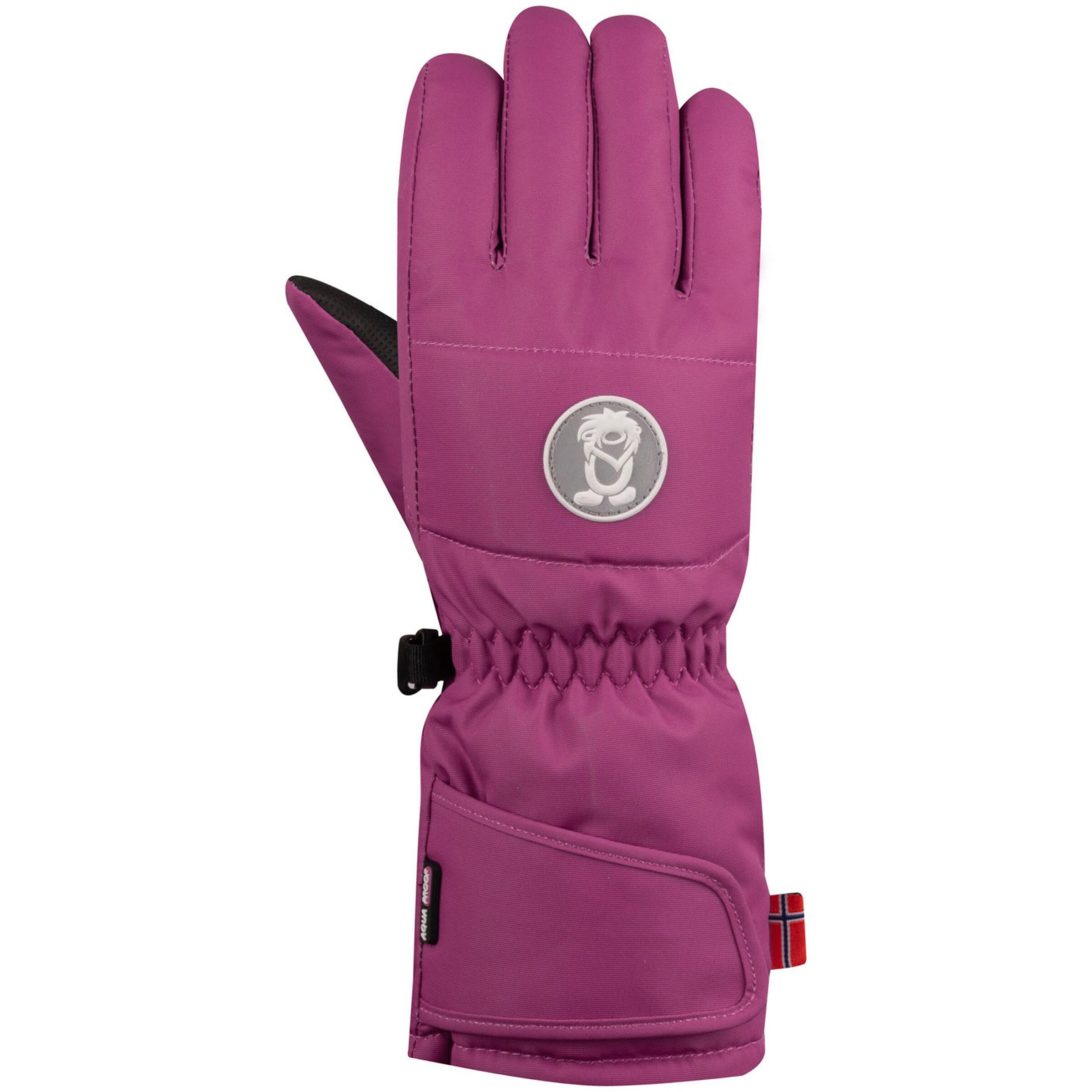 TROLLKIDS Athletic Gloves 'Narvik' in Purple